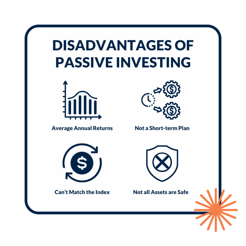 disadvantages of passive investing 